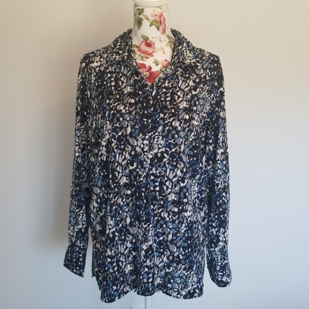 Elementz Button Front Blouse - image 1